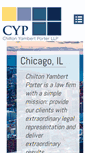 Mobile Screenshot of cyp-law.com
